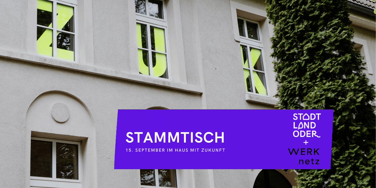 Stadt Land Oder und Werknetz Stammtisch 2021 Coverbild für Stammtisch Stadt Land Oder und Werknetz